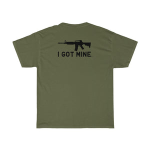 I GOT MINE AR Double Sided Tee - Army Green