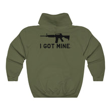 Load image into Gallery viewer, I GOT MINE AR Hoodie - Army Green