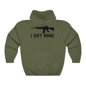 I GOT MINE AR Hoodie - Army Green