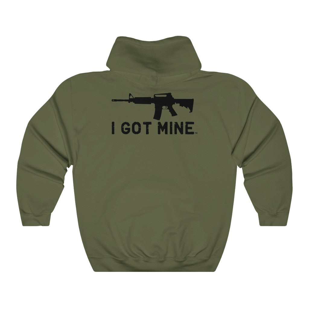 I GOT MINE AR Hoodie - Army Green