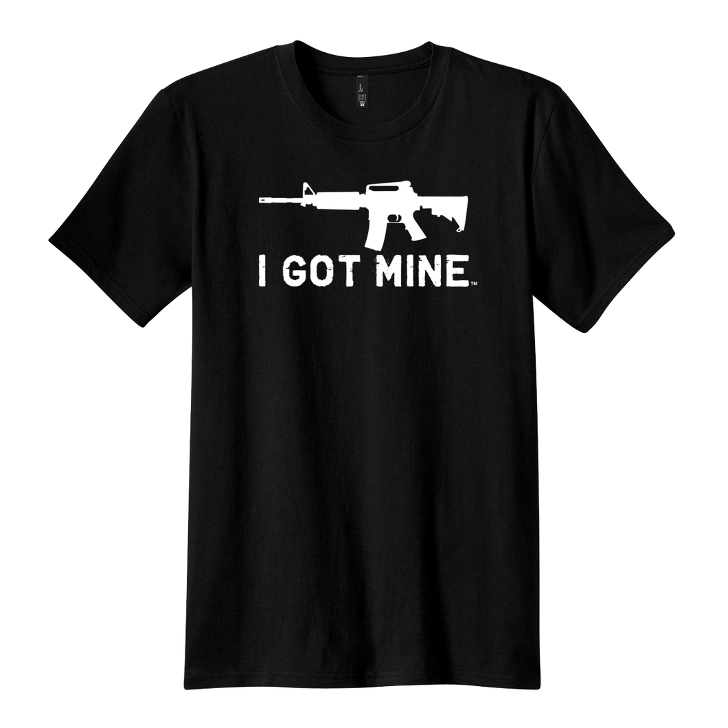 I GOT MINE AR Tee - Black