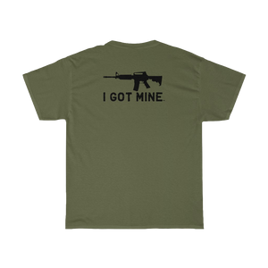 I GOT MINE AR Double Sided Tee - Army Green