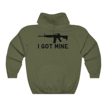 Load image into Gallery viewer, I GOT MINE AR Hoodie - Army Green