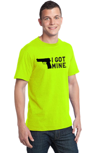 I GOT MINE Handgun Tee - Safety Yellow